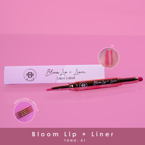 BLOOM LIP + LINER BLOMSHELL