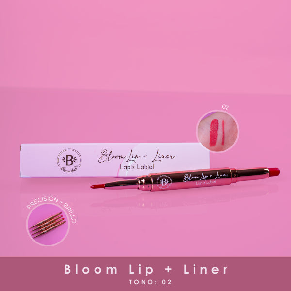 BLOOM LIP + LINER BLOMSHELL