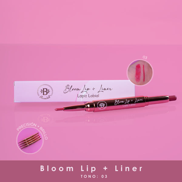 BLOOM LIP + LINER BLOMSHELL