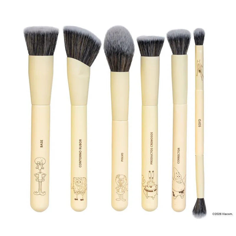 Kit Brochas Piña Bob Esponja