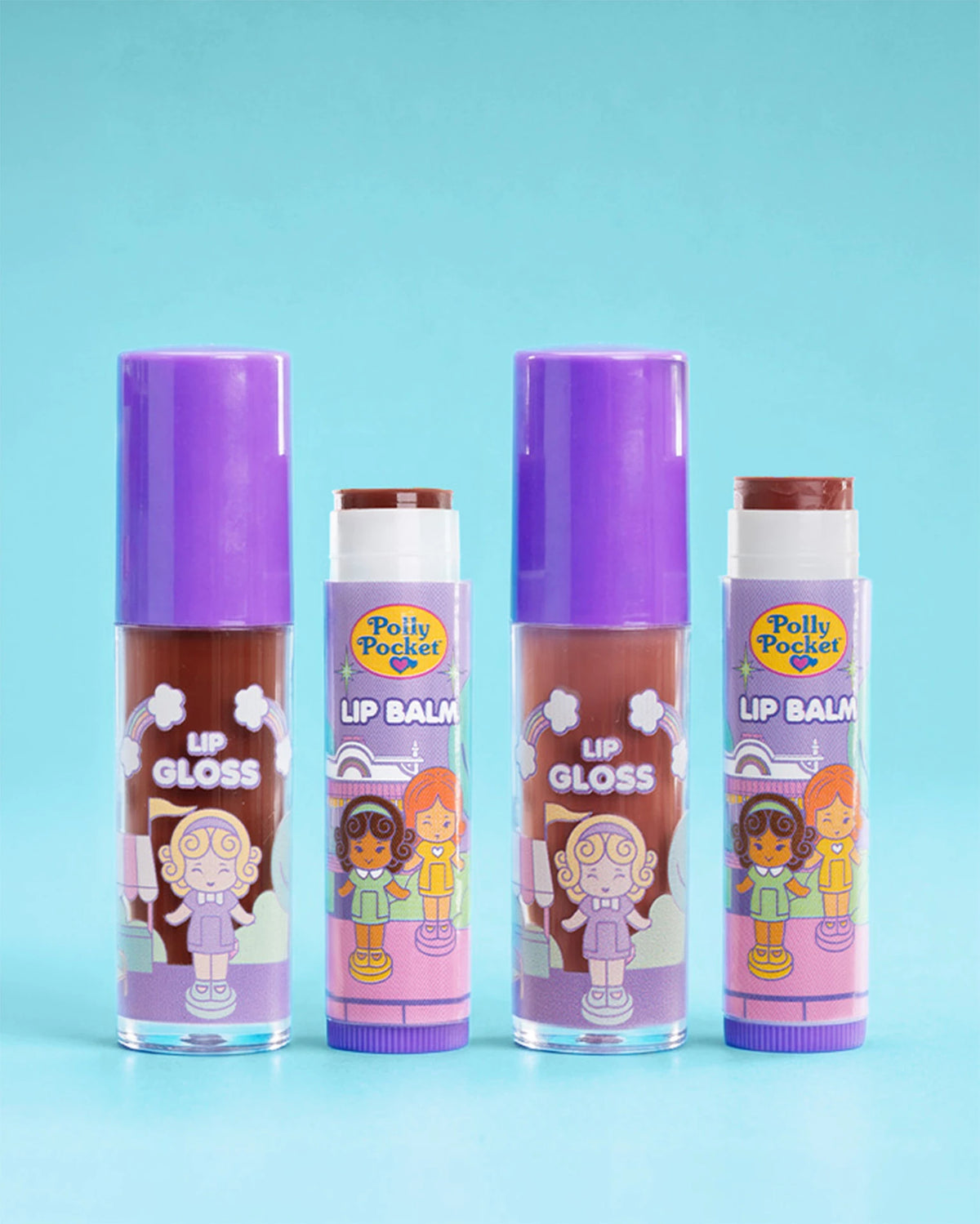 kit gloss y barra cafe polly pocket trendy