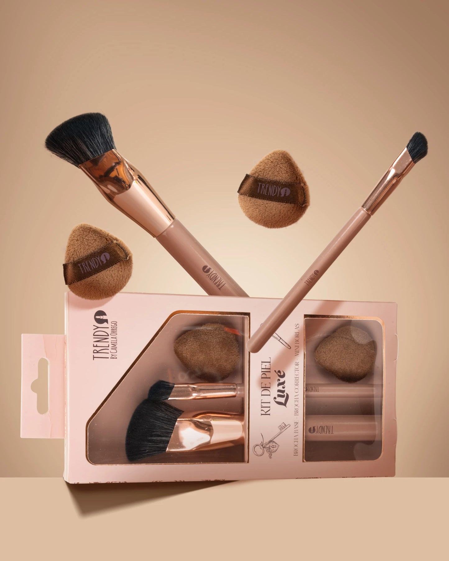 Kit Brochas Piel Luxé