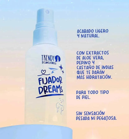 FIJADOR DE MAQUILLAJE DREAMS TRENDY