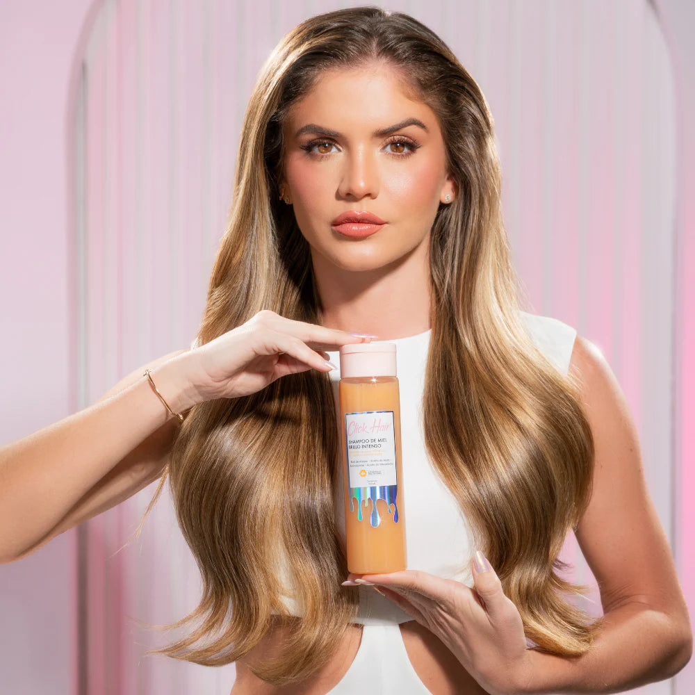 SHAMPOO DE MIEL BRILLO INTENSO CLICK HAIR