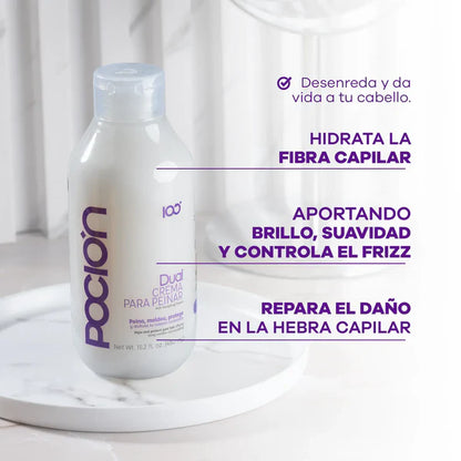 DUAL CREMA PARA PEINAR DE RECUPERACIÓN