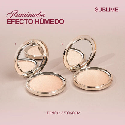 ILUMINADOR EFECTO HÚMEDO SUBLIME atenea
