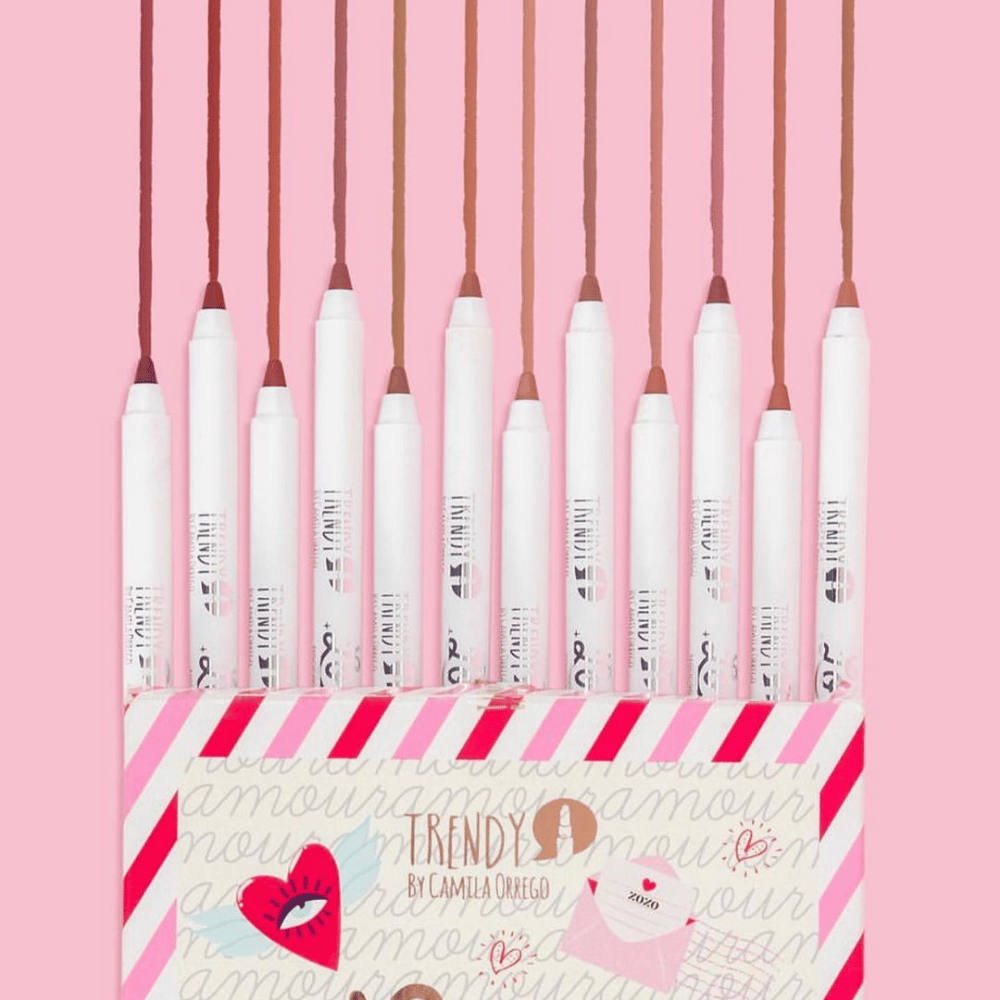 LAPIZ DELINEADOR DE LABIOS LOVE LIPS TREDY