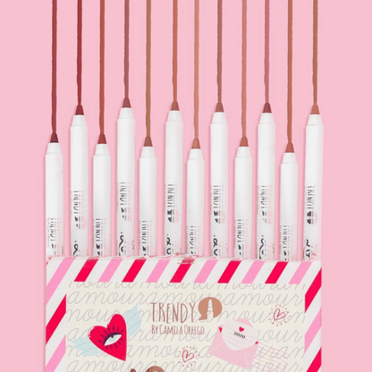 LAPIZ DELINEADOR DE LABIOS LOVE LIPS TREDY