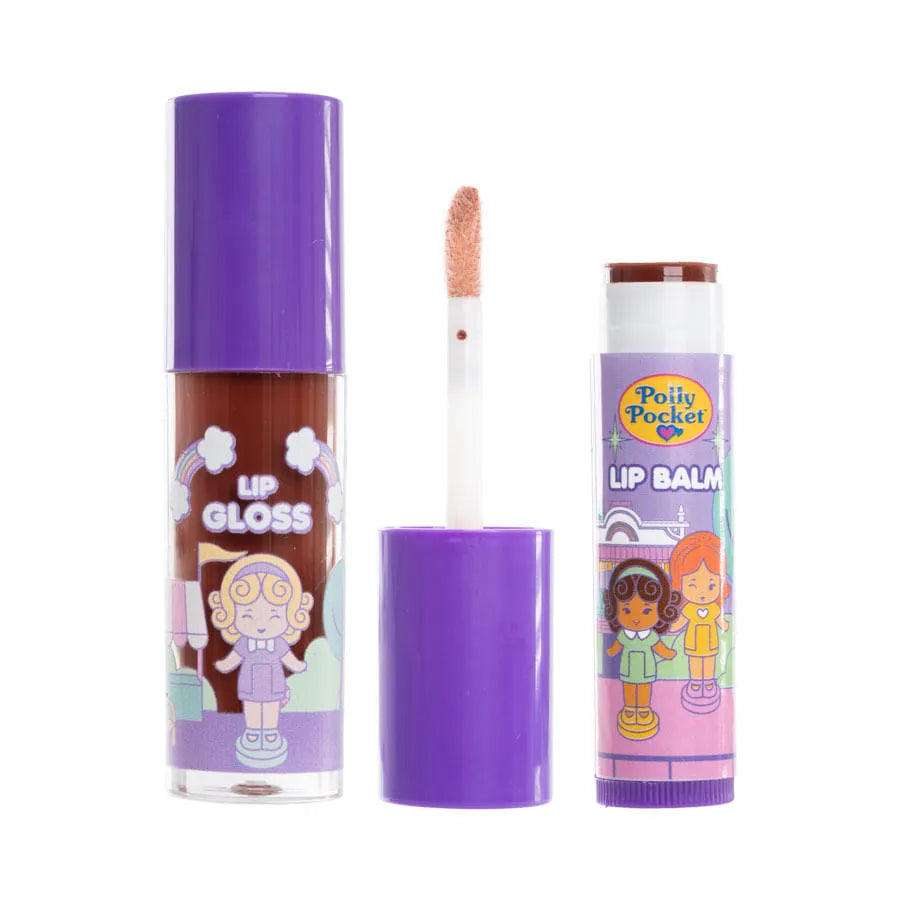 kit gloss y barra cafe polly pocket trendy