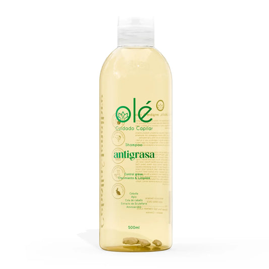 SHAMPOO CAPILAR CEBOLLA Y JENGIBRE