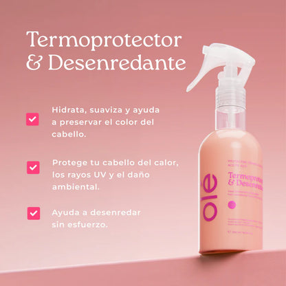 TERMOPROTECTOR Y DENSENREDANTE CAPILAR ACEITE ACAI