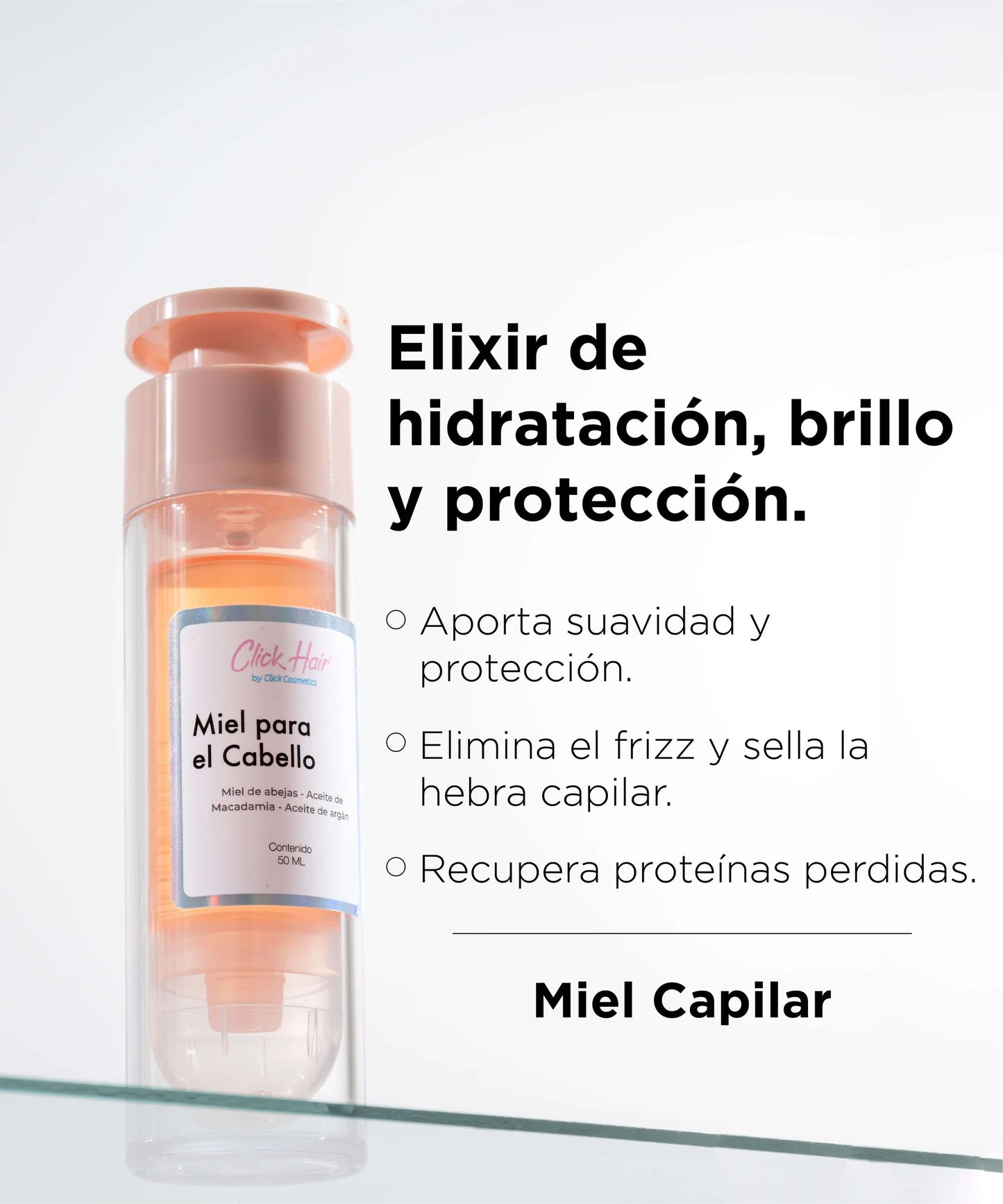 MIEL CAPILAR CON ARGÁN CLICK