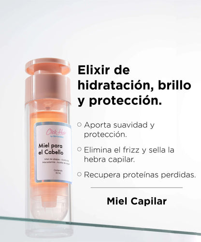 MIEL CAPILAR CON ARGÁN CLICK